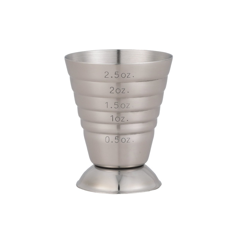 Mercer Barfly Bar Measuring Cup, 2.5 oz, Stainless Steel