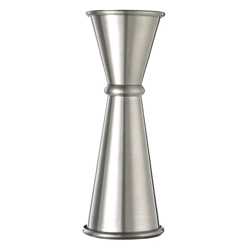 Mercer Barfly Japanese Style Jigger, 1 and 2 oz, Stainless Steel