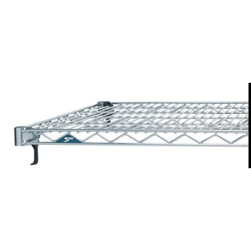Metro 18" Deep Super Adjustable Chrome Wire Shelf, 42" Wide