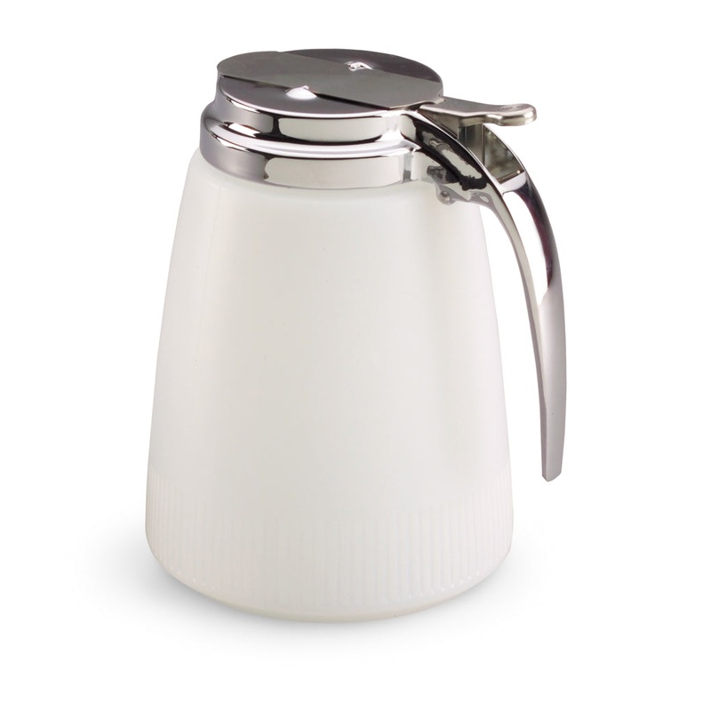 Vollrath Dripcut Server, 48 oz, Plastic Jar/Chrome-Plated Top