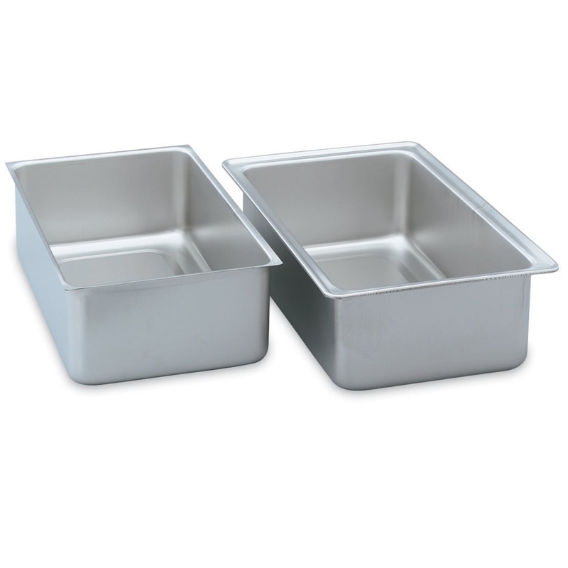 Vollrath Full Size Spillage Pan, 6.3" Deep, Stainless Steel