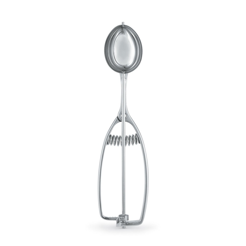 Vollrath Oval Squeeze Disher, 2 1/3 oz, Stainless Steel