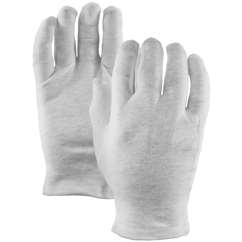 Watson Gloves Maitre'D Gloves, Cotton, White, Medium (1 pair)