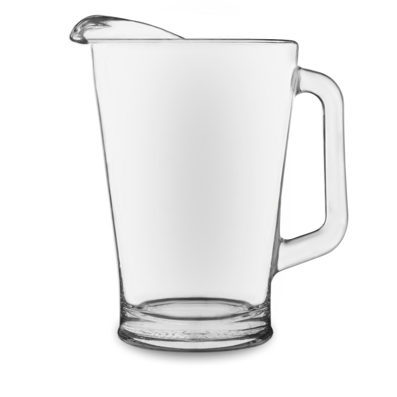 Libbey Beer Pitcher, 60 oz, Glass (6-pack)