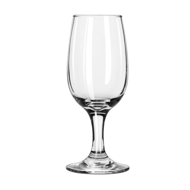Libbey Embassy Wine Glass, Tall, 6.5 oz (36-pack)