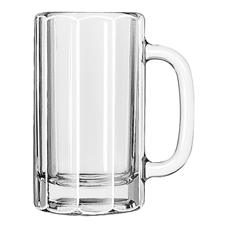 Libbey Paneled Beer Mug, 16 oz (12-pack)