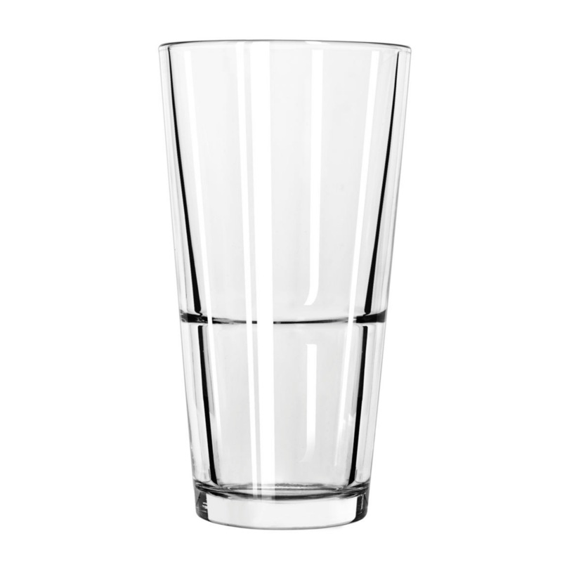 Libbey Restaurant Basics Stacking Mixing Glass, 20 oz (24-pack)