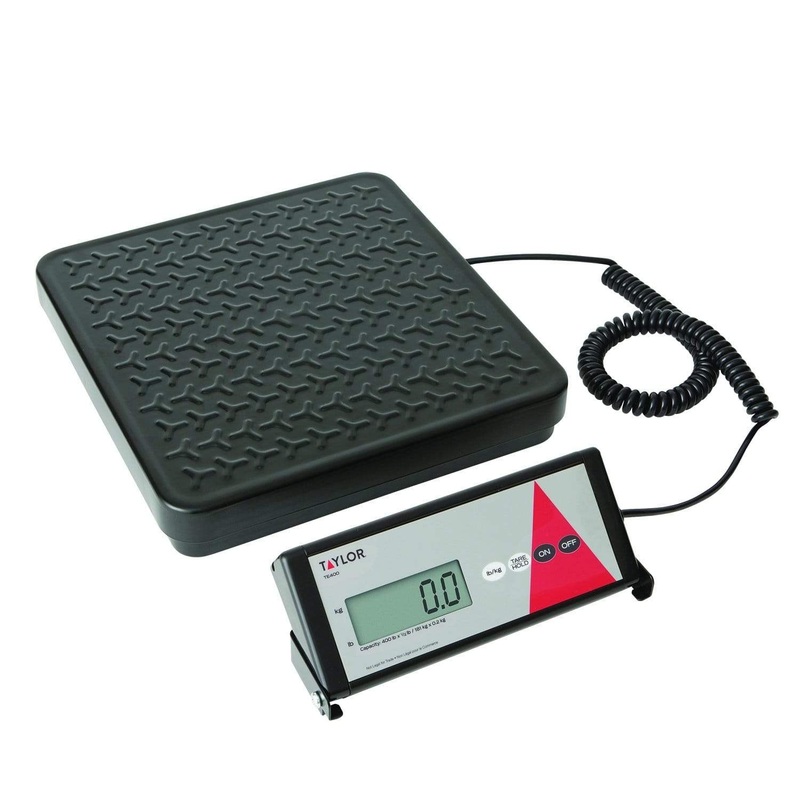 Taylor Digital Receiving Scale, 400 lb