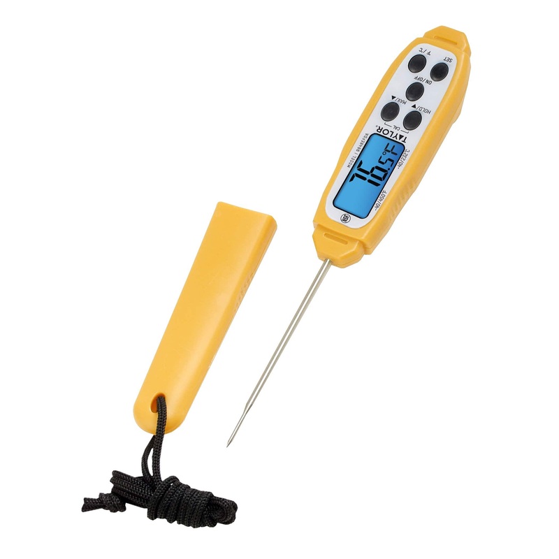 Taylor Waterproof Digital Thin Stem Thermometer