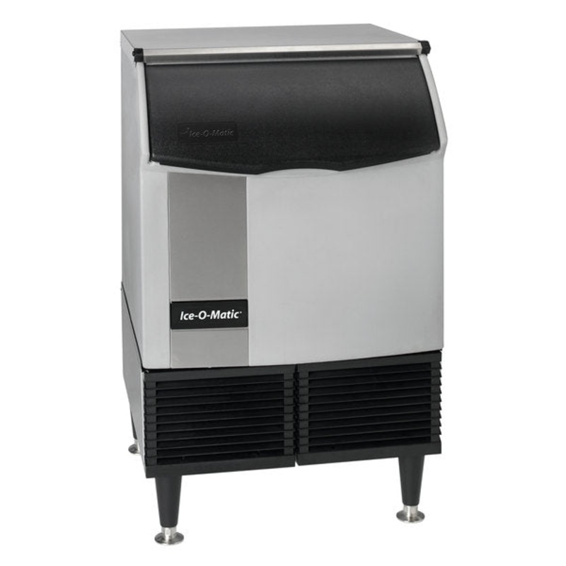Ice-O-Matic ICEU220HA Air Cooled Undercounter Half Size Cube Ice Maker, 238 lb/24 hr, 70 lb Bin, 115V