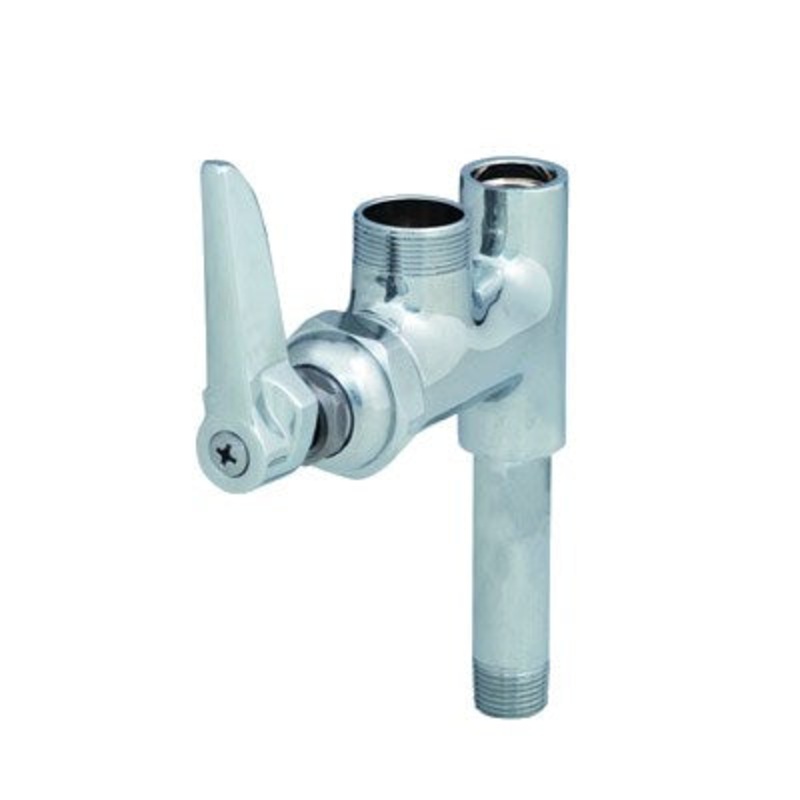 T&S Add On Faucet, No Nozzle, Single Lever Handle