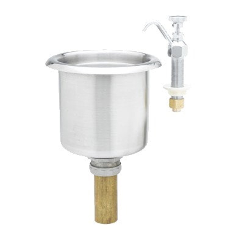 T&S Dipperwell Faucet and Bowl Assembly, 5/16"