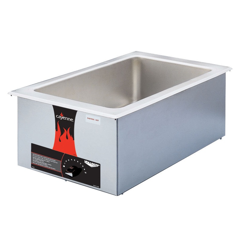 Vollrath Cayenne Full Size Single Well Drop In Food Warmer, 120V
