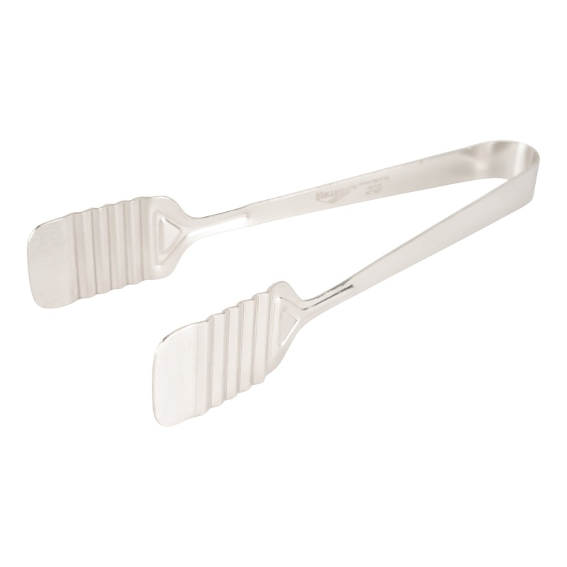 Vollrath Tender-Touch Pastry Tongs, 9.5", Stainless Steel