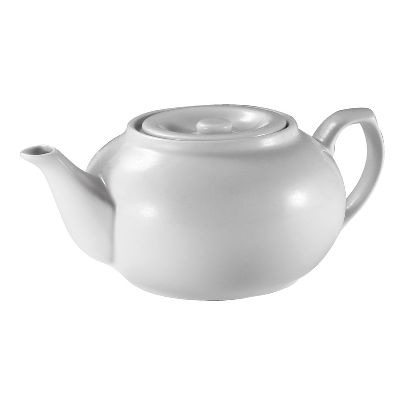 Browne Porcelain Teapot, 16 oz, White