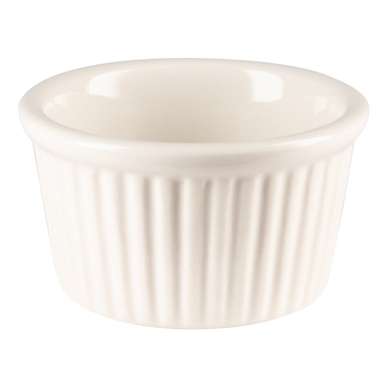 Browne Ramekin, 2.5 oz, White Porcelain