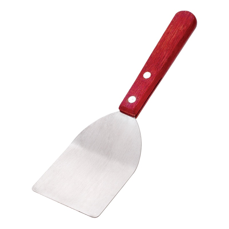 Browne Utility Spatula, 3.5" x 2", Wood Handle