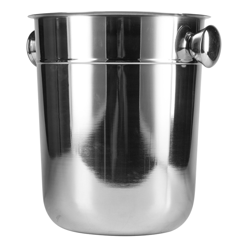 Browne Wine Bucket, Stainless Steel