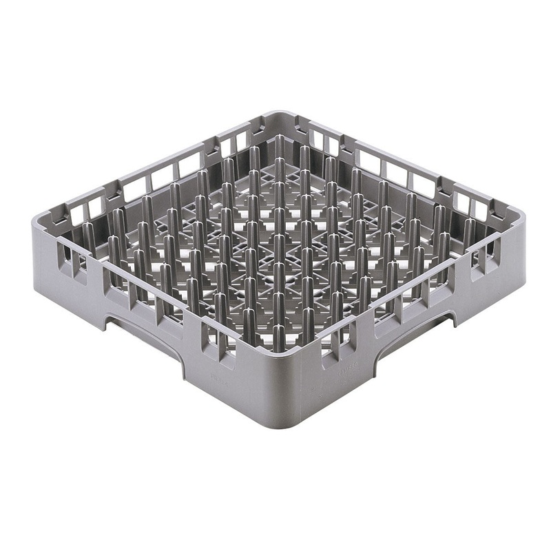 Cambro Camrack Peg Rack, 9 rows x 9 rows, Grey