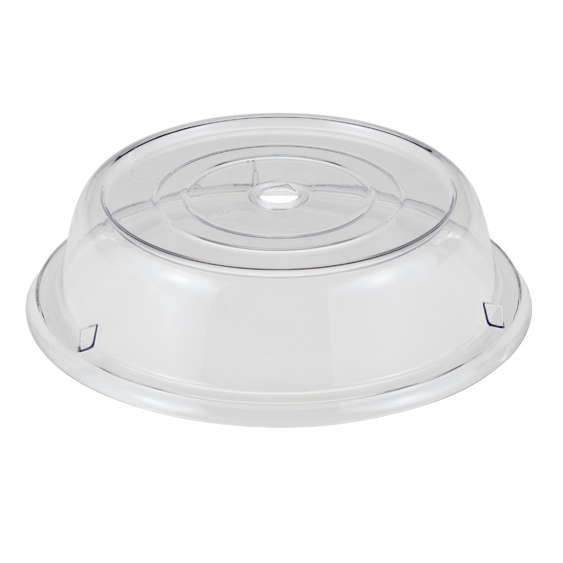 Cambro Camwear Camcovers Plate Cover, 12 1/8", Clear