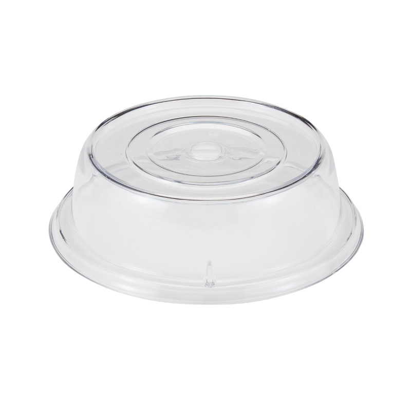 Cambro Camwear Camcovers Plate Cover, 9 1/8", Clear