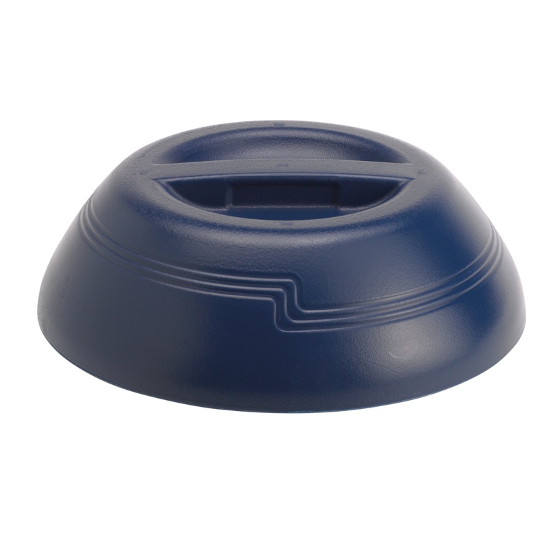 Cambro Camwear Shoreline Insulated Delivery Ware Dome, 9", Navy Blue