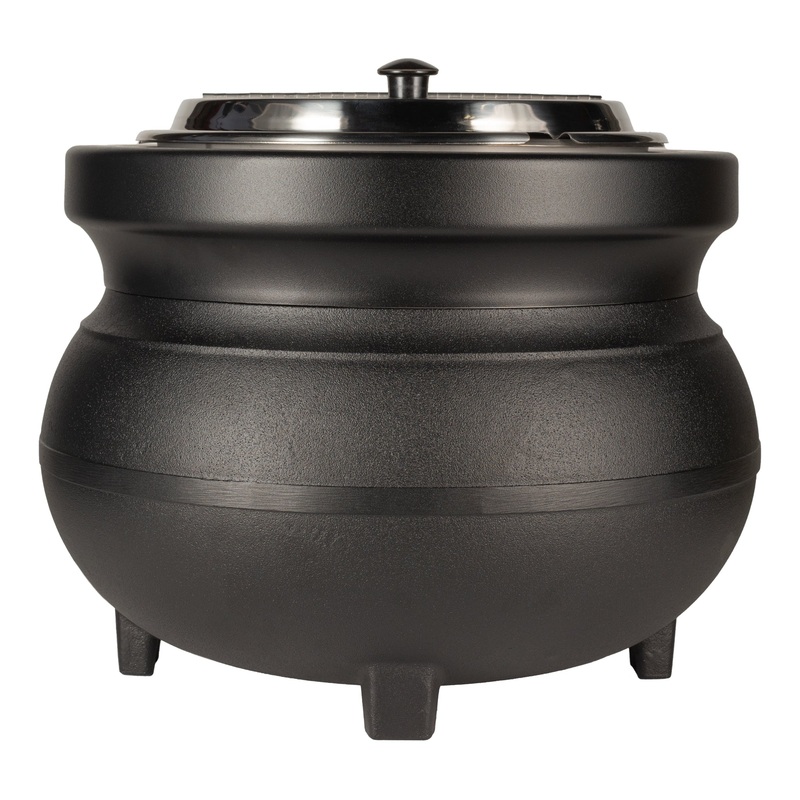 Vollrath Cayenne Colonial Kettle Warmer, 11 qt, Black, 120V