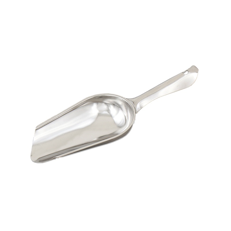 Browne Ice Scoop, 3.3 oz, Stainless Steel