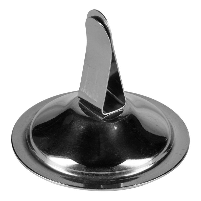 Browne Menu/Card Clip, 2", Stainless Steel