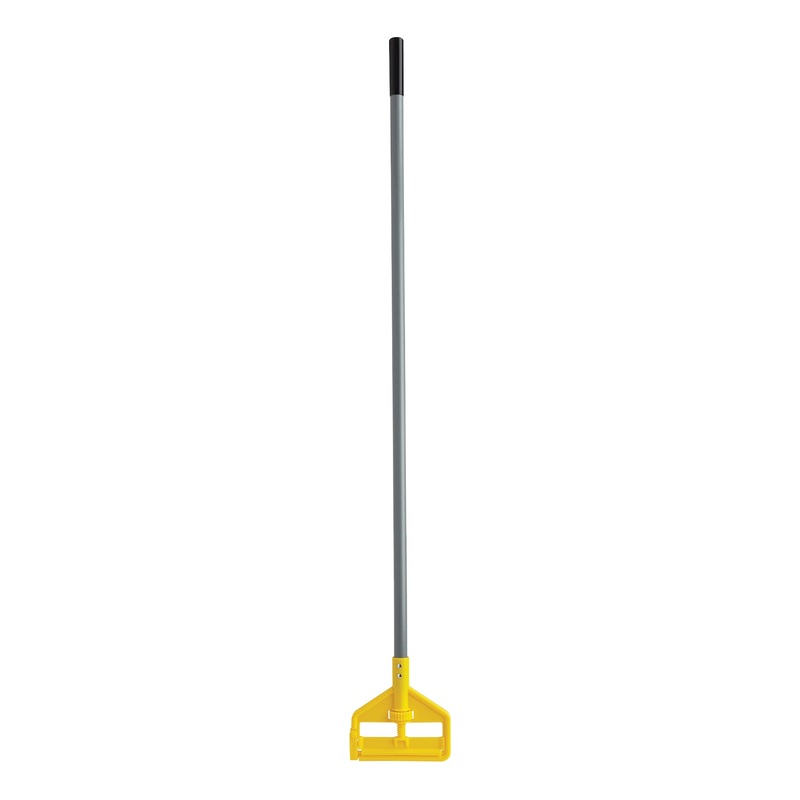 Rubbermaid Invader Mop Handle, Side Gate, Fiberglass, 54", Yellow