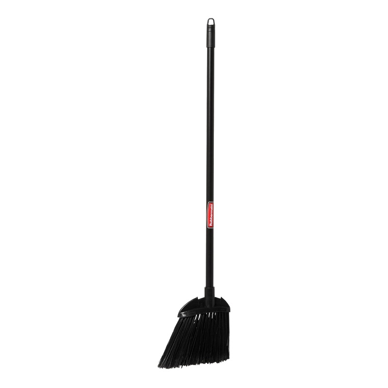 Rubbermaid Lobby Pro Angle Broom, Black