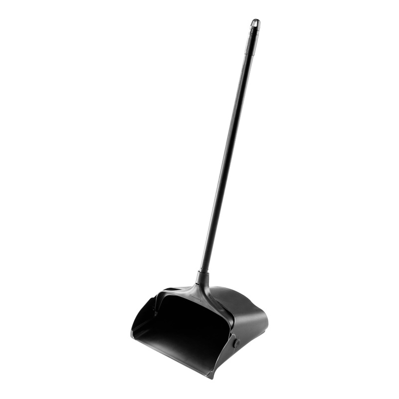 Rubbermaid Lobby Pro Upright Dustpan, Black