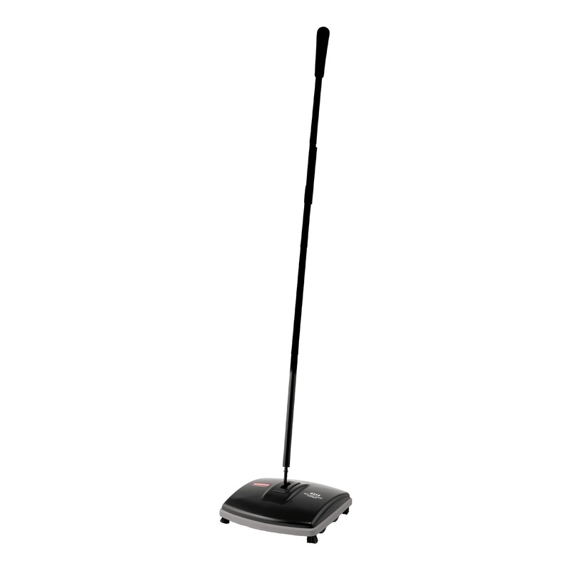 Rubbermaid Single Action Mechanical Sweeper, Black