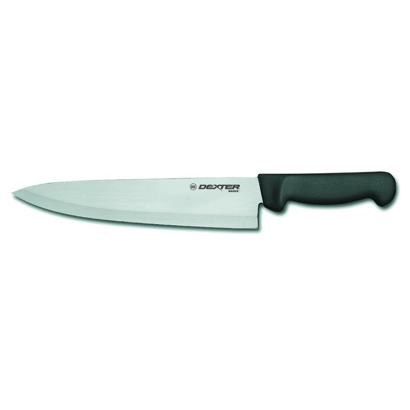 Dexter Basics Chef Knife, 10", Black