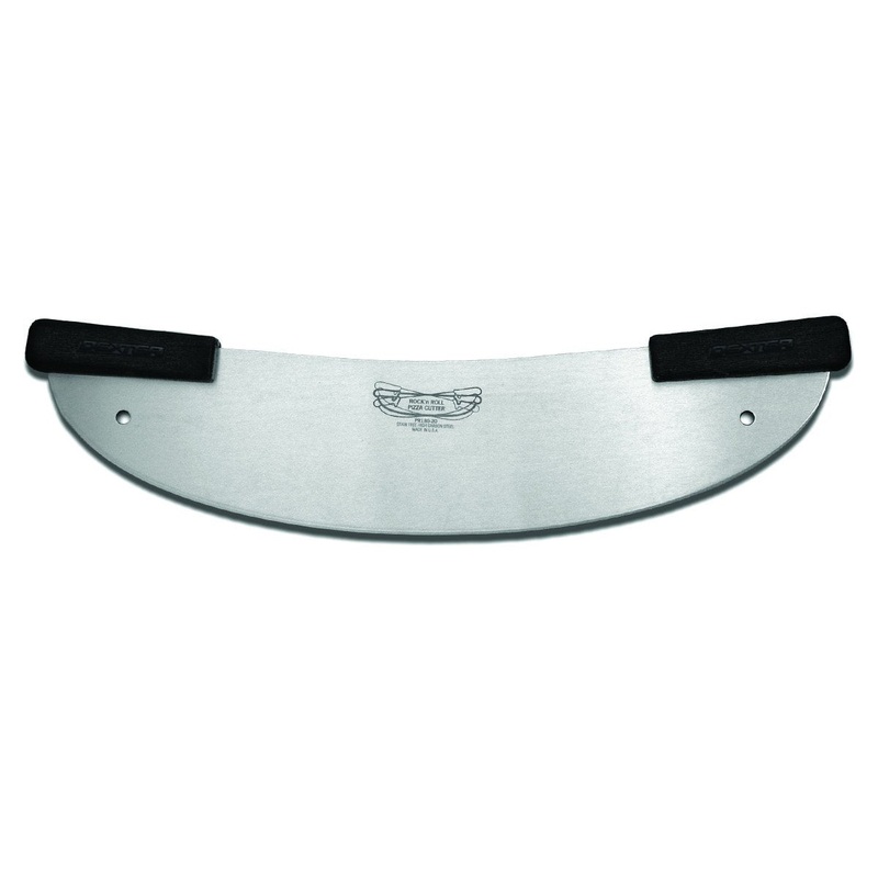 Dexter Sani-Safe Pizza Rocker Knife, 20", Black