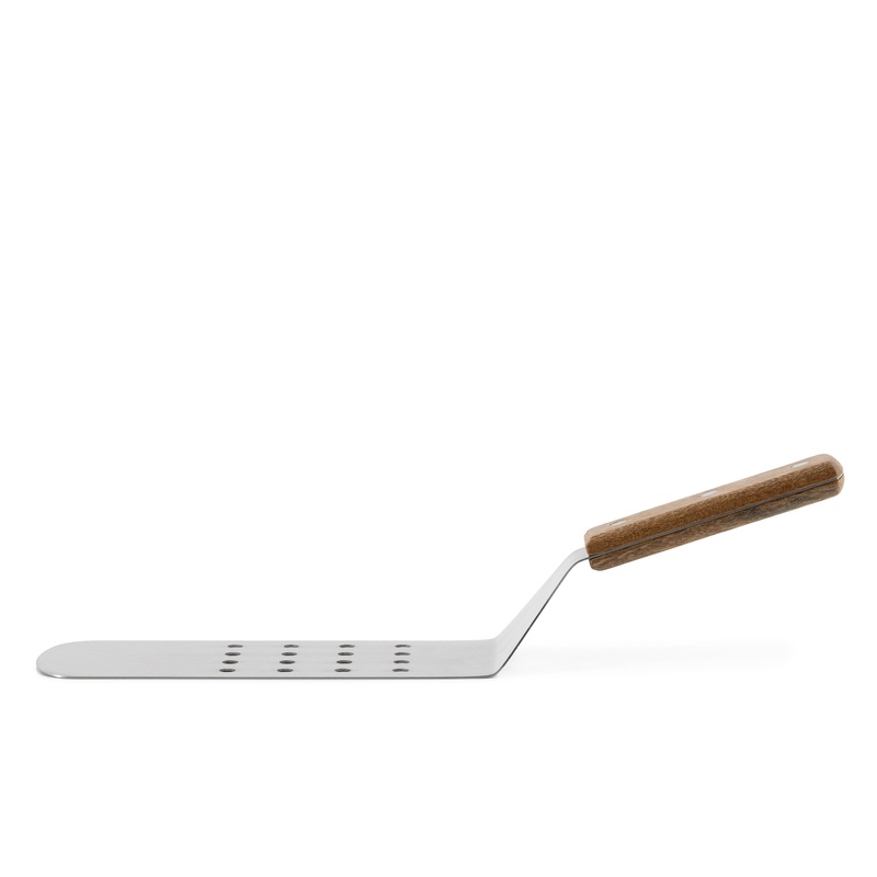 Rabco 14.5" Flexible Perforated Turner, Stainless Steel w/ Wood handle