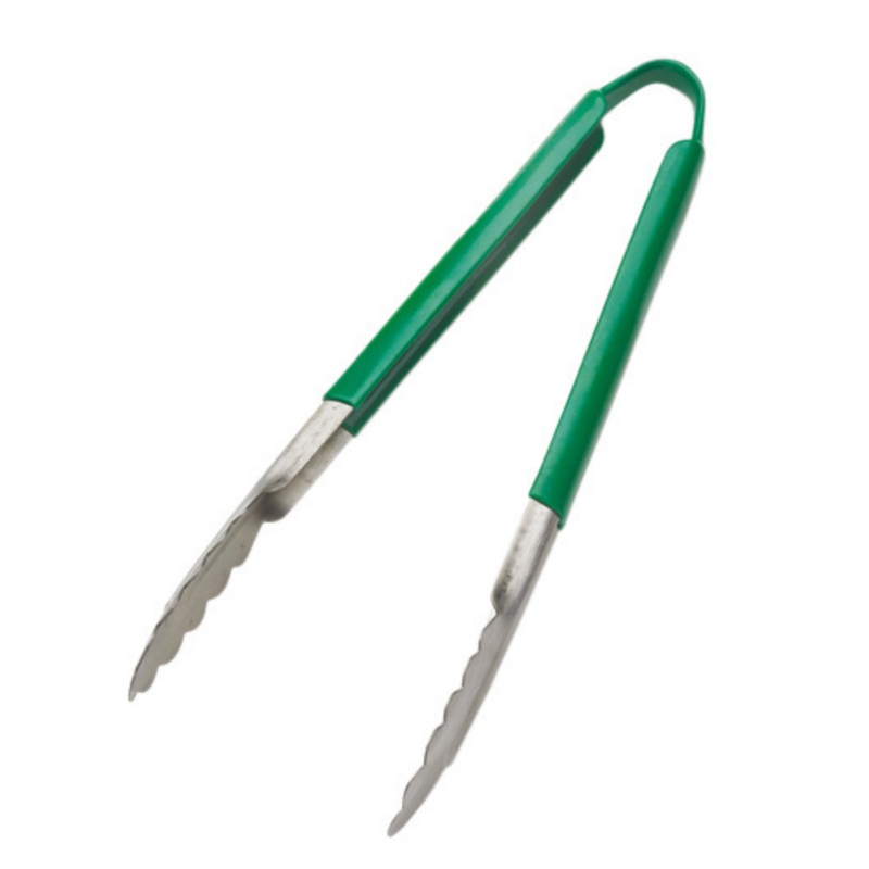 Browne Colour-Coded Tongs, 16", Green