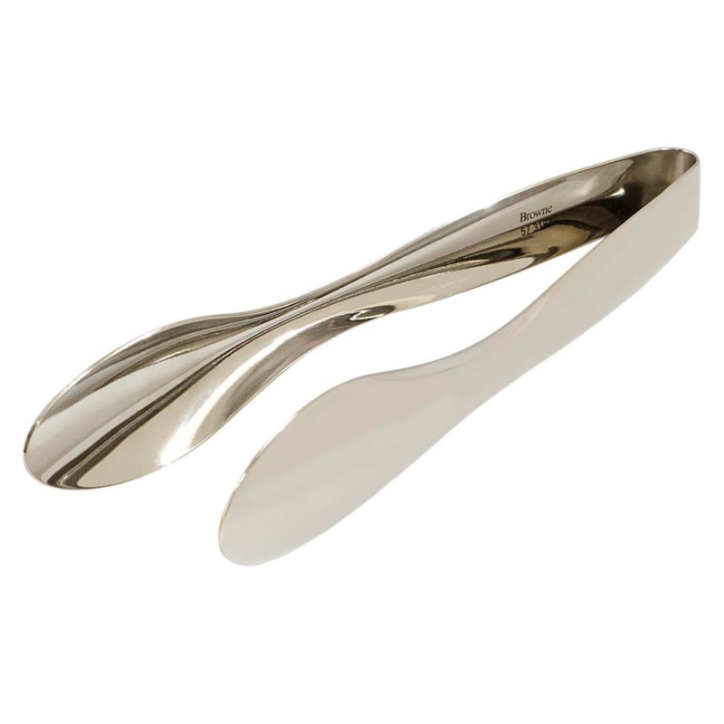 Browne Eclipse Serving Tongs, 9.5", Mirror Finish