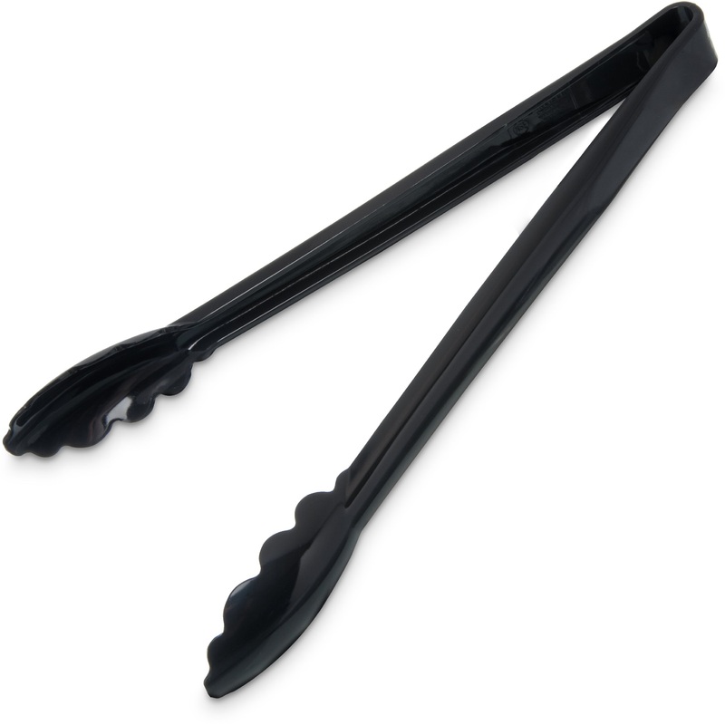 Carlisle Carly Utility Tong, 11.75", Black
