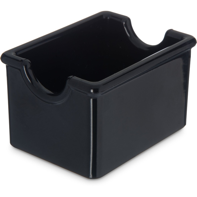 Carlisle Sugar Packet Caddy, Black