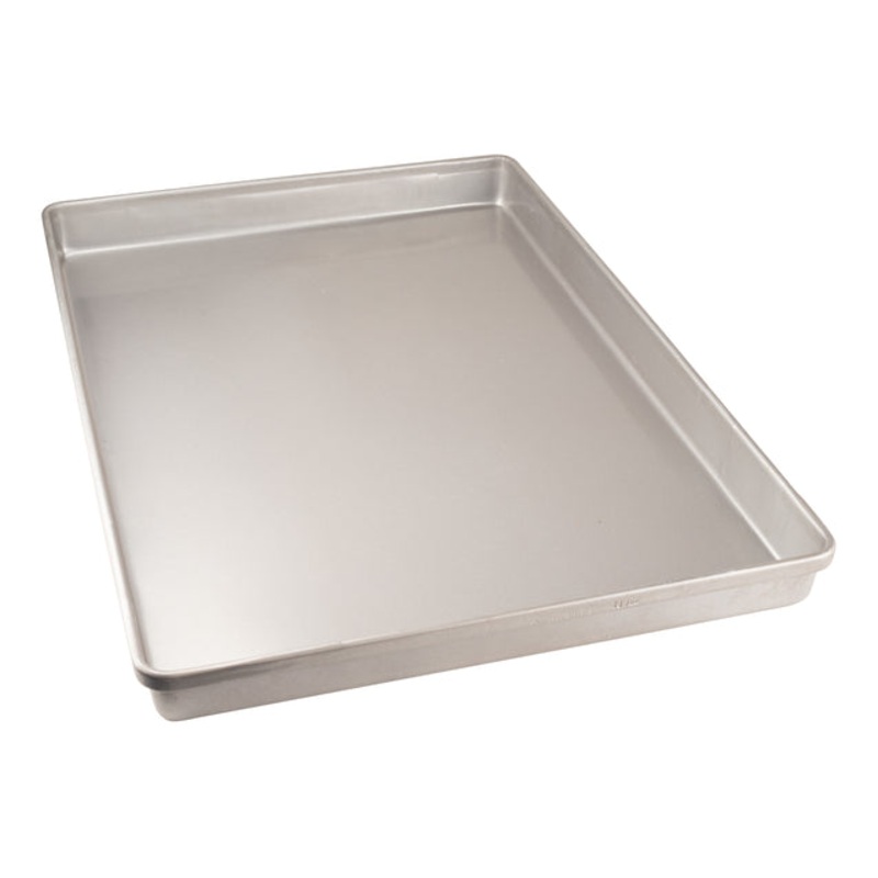 Chicago Metallic Slab Cake Pan, 17" x 25" x 2", Glazed Aluminized Steel