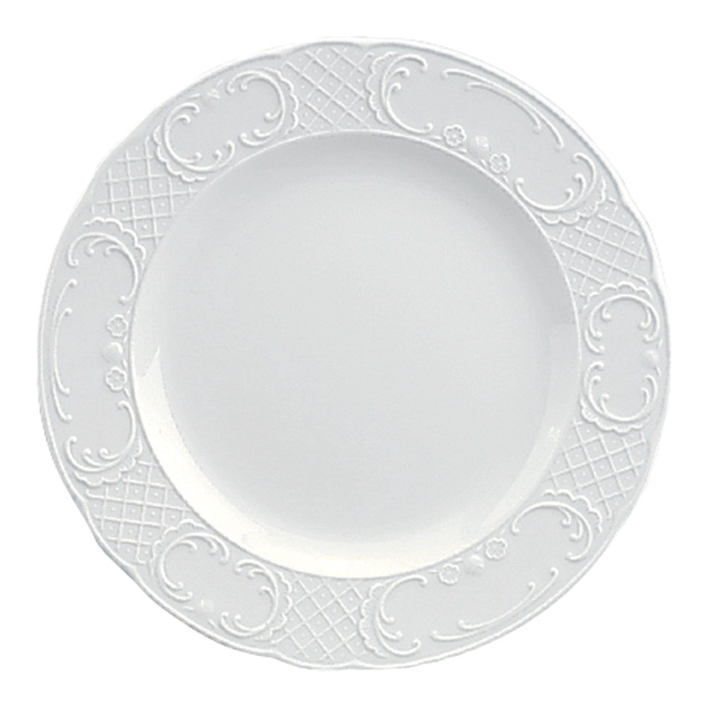 Libbey Schonwald Marquis Plate, 11 1/8, White (6-pack)