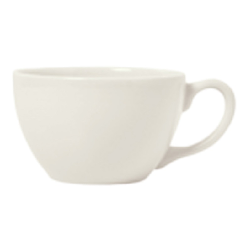 Libbey Syracuse Flint Alatta Coffee Cup, 11 oz, White (24-pack)