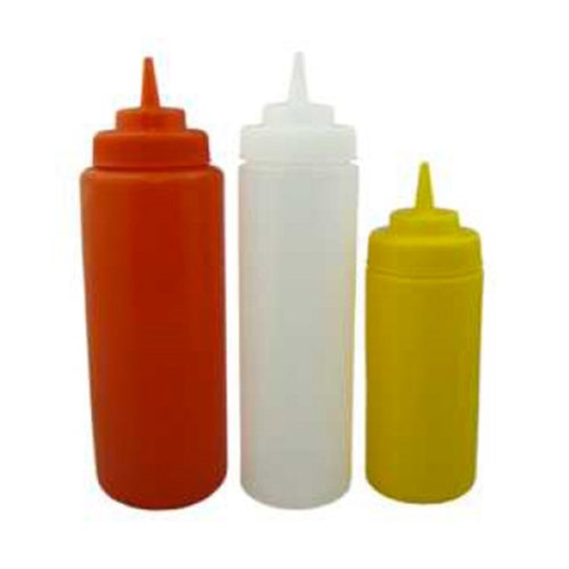 Magnum Squeeze Bottle, 12 oz, Yellow