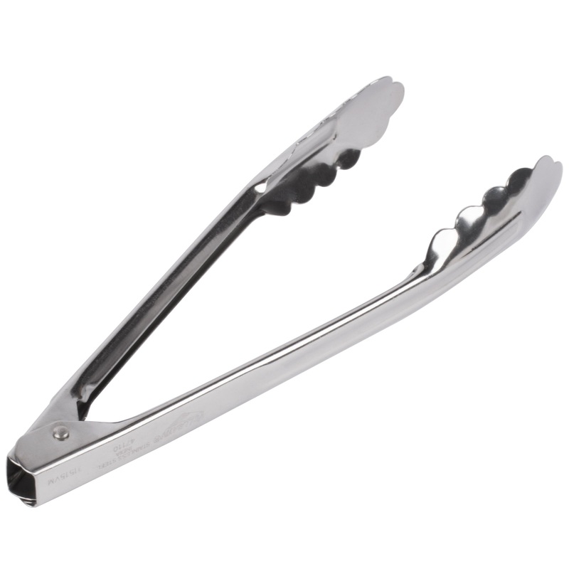 Vollrath Economy Utility Tongs, 12", Stainless Steel