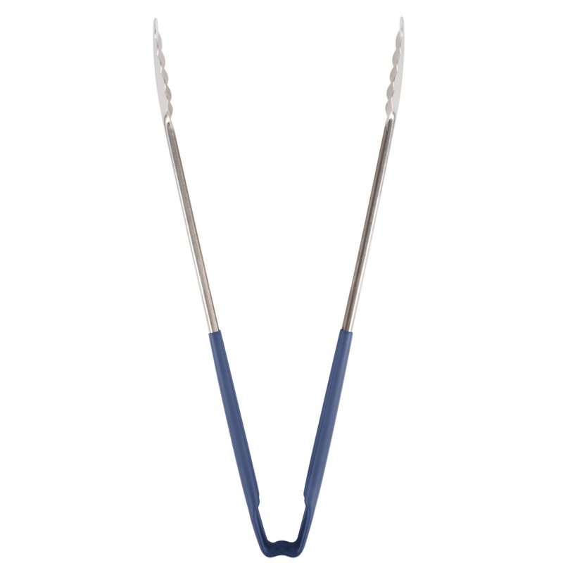 Vollrath Kool-Touch One-Piece Tongs, 16", Blue