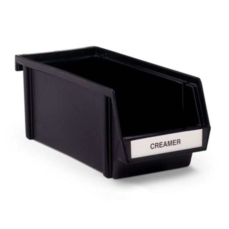 Vollrath Self-Serve Dispenser Bin, 11.25", Black