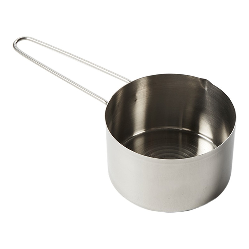 American Metalcraft Short Wire Handled Measuring Cup, 1 1/2 cup, Stainless Steel