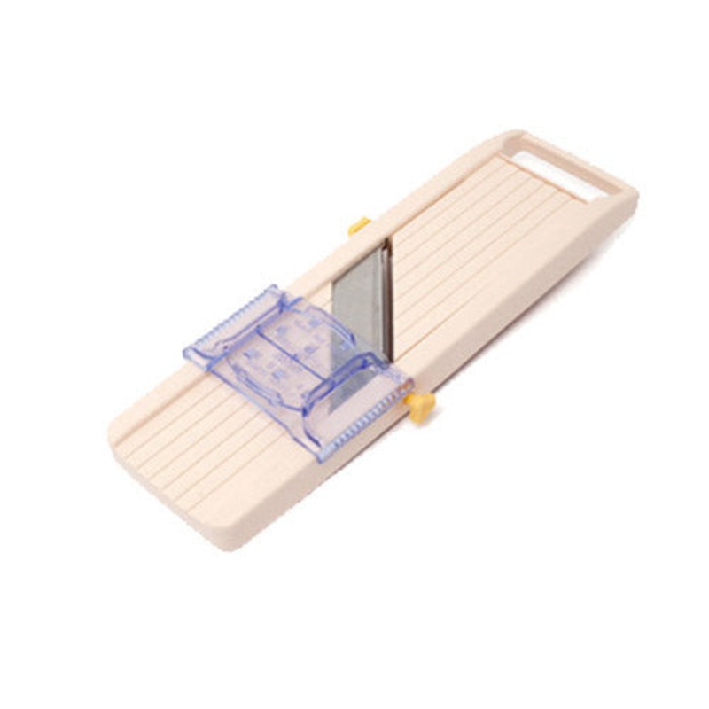 Benriner Japanese Mandoline, Small, Includes 3 Blades, Plastic