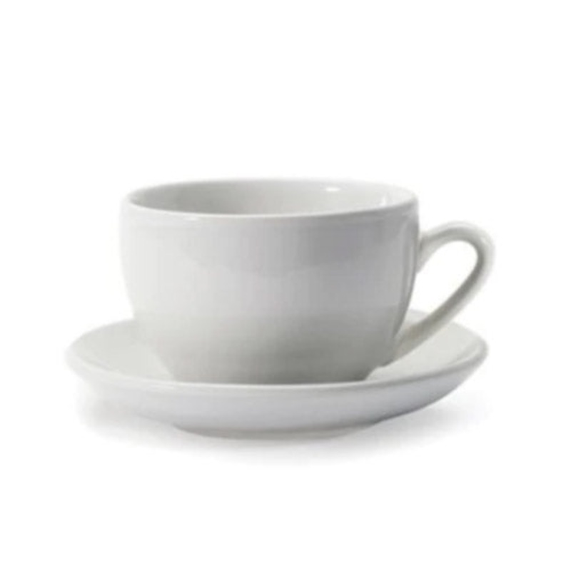 Danesco Jumbo Cup Saucer, White